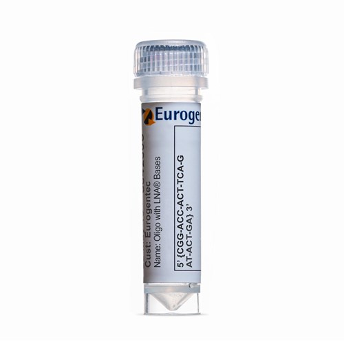 Example of a tube of Oligonucleotide with LNA  Base