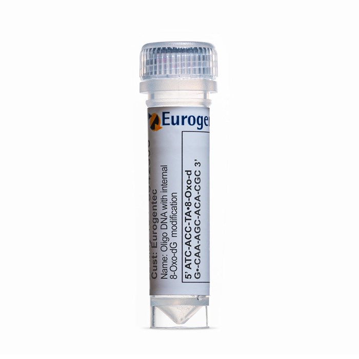 Example of a tube containing an Oligonucleotides with 8-Oxo-dG  modification